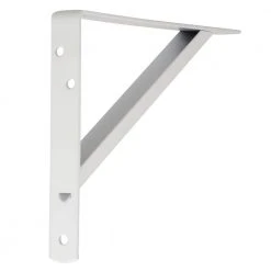 Everbilt 8 in. x 11.25 in. x 1.05 in. Heavy Duty White Shelf Bracket -Everbilt Store white everbilt shelving brackets eh wsthdus 354 fa 1000