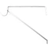 Everbilt 12.625 in. x 0.95 in. White Adjustable Shelf and Rod Bracket