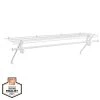 Everbilt 4 ft. x 12 in. Fixed Mount Kit with Closet Rod