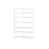 Everbilt 4 ft. Six Shelf Stack-White