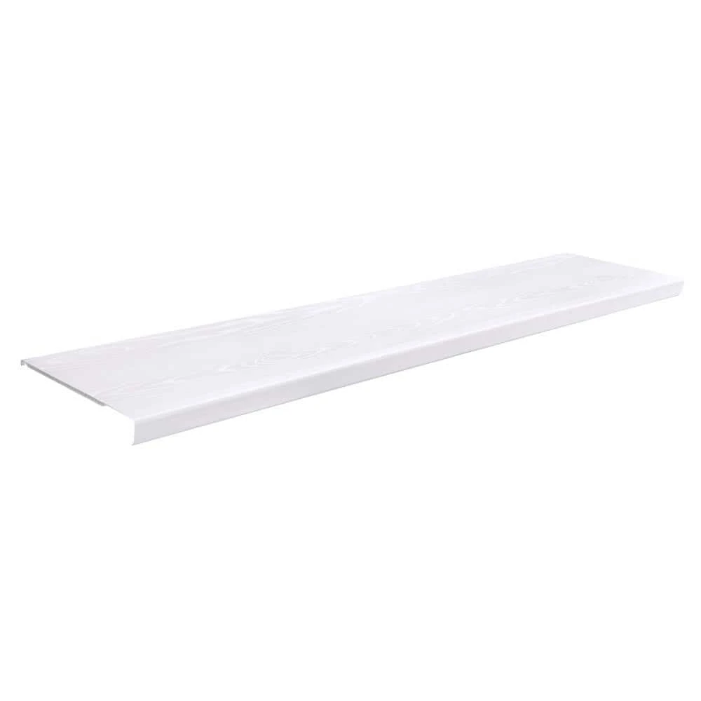 Everbilt 4 ft. x 12 in. Decorative Shelf Cover - White 3 Everbilt 4 ft. x 12 in. Decorative Shelf Cover - White - Image 3