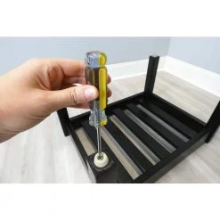 Everbilt 7/8 in. Off-White Rubber Screw-On Furniture Bumpers for Chairs and Table Floor Protection (4-Pack) -Everbilt Store whites everbilt furniture accessories 49131 1d 1000