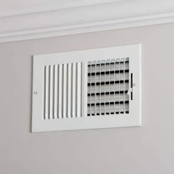 Everbilt 10 in. x 6 in. 2-Way Steel Wall/Ceiling Register in White -Everbilt Store whites everbilt registers grilles e102m10x06 fa 1000