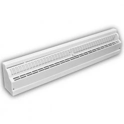 Everbilt 24 in. 1-Way Deluxe Steel Baseboard Register in White