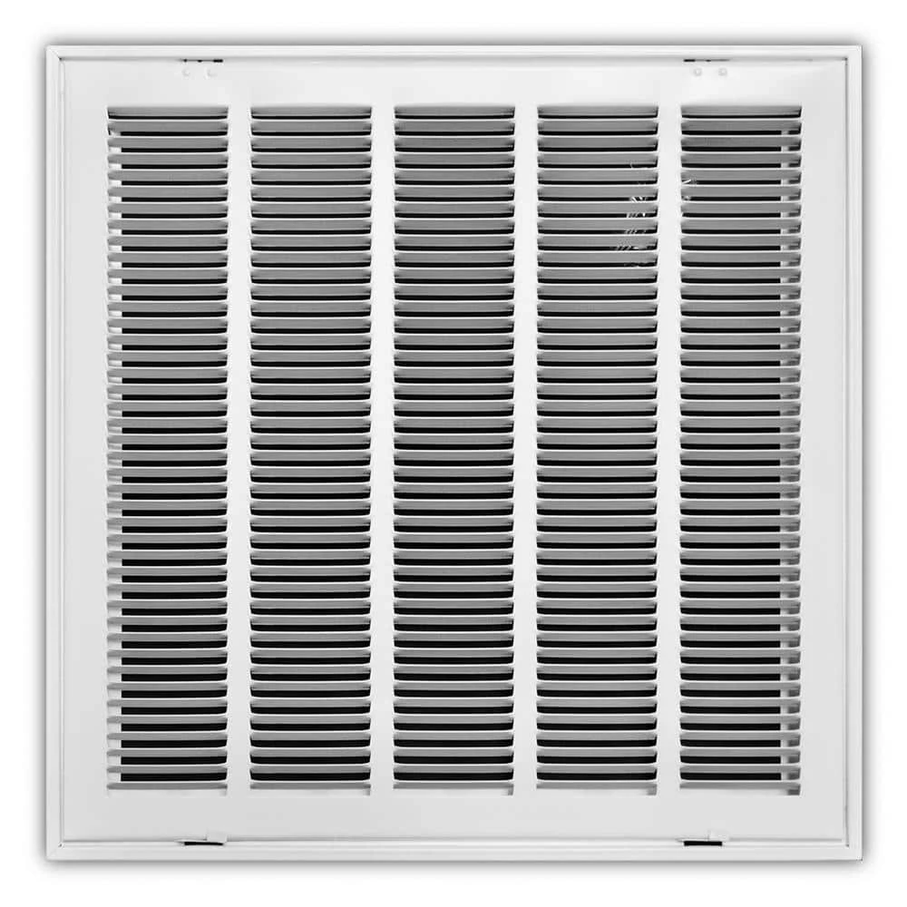 Everbilt 20 in. x 20 in. Steel Return Air Filter Grille in White 1 Everbilt 20 in. x 20 in. Steel Return Air Filter Grille in White