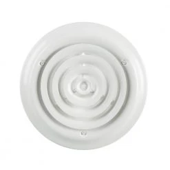 Everbilt 8 in. Steel Round Diffuser in White -Everbilt Store whites everbilt registers grilles e80008 44 1000
