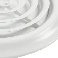 Everbilt 8 in. Steel Round Diffuser in White -Everbilt Store whites everbilt registers grilles e80008 76 1000