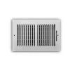 Everbilt 10 in. x 6 in. 2-Way Aluminum Wall/Ceiling Register in White
