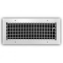 Everbilt 16 in. x 6 in. 1-Way Aluminum Adjustable Wall/Ceiling Register in White