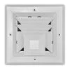 Everbilt 6 in. x 6 in. 3-Way Aluminum Square Ceiling Diffuser in White