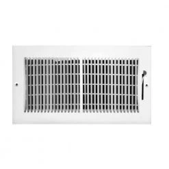 Everbilt 14 in. x 6 in. Baseboard Register 3/4 in. Back