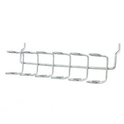 Everbilt 9 in. Peggable Zinc-Plated Steel Multiple Tool Holder 1/8 in Peg -Everbilt Store zinc everbilt pegboards 18022 a0 1000