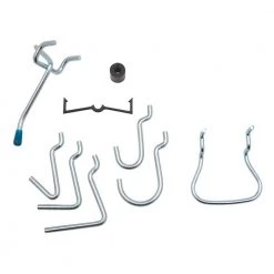 Everbilt 1/8 in Zinc Plated Steel Pegboard Hook Assortment Kit (32-Piece)